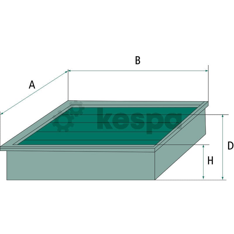 Luftfilter C29126.2  av  Kespa AB Luftfilter 6642