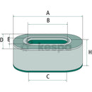 Luftfilter C29200  av  Kespa AB Luftfilter 6645