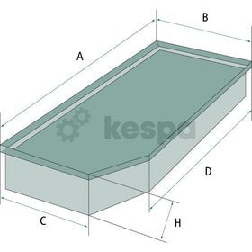 Luftfilter C38145  av  Kespa AB Luftfilter 6719