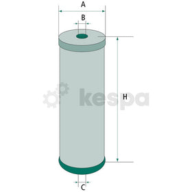 Luftfilter C66.1  av  Kespa AB Luftfilter 6732