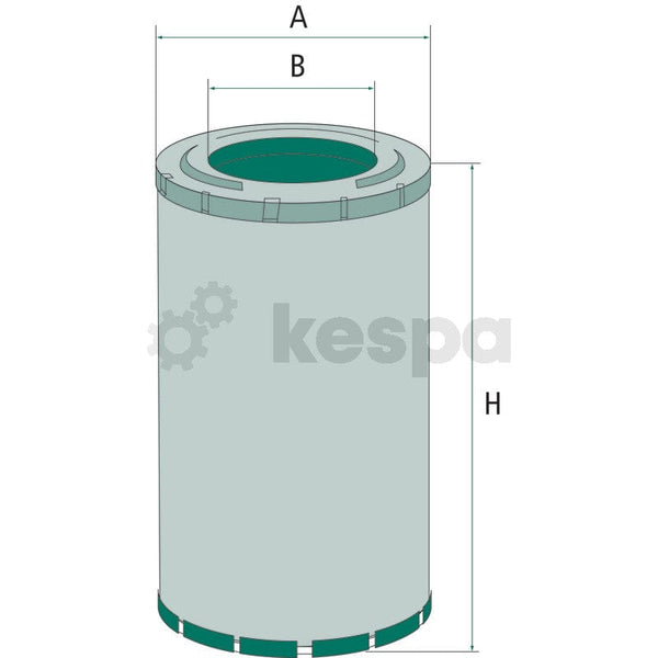 Luftfilter - primärt  av  Kespa AB Luftfilter 5154