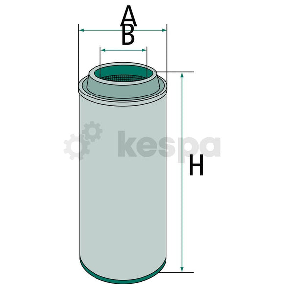Luftfilter - primärt  av  Kespa AB Luftfilter 5296