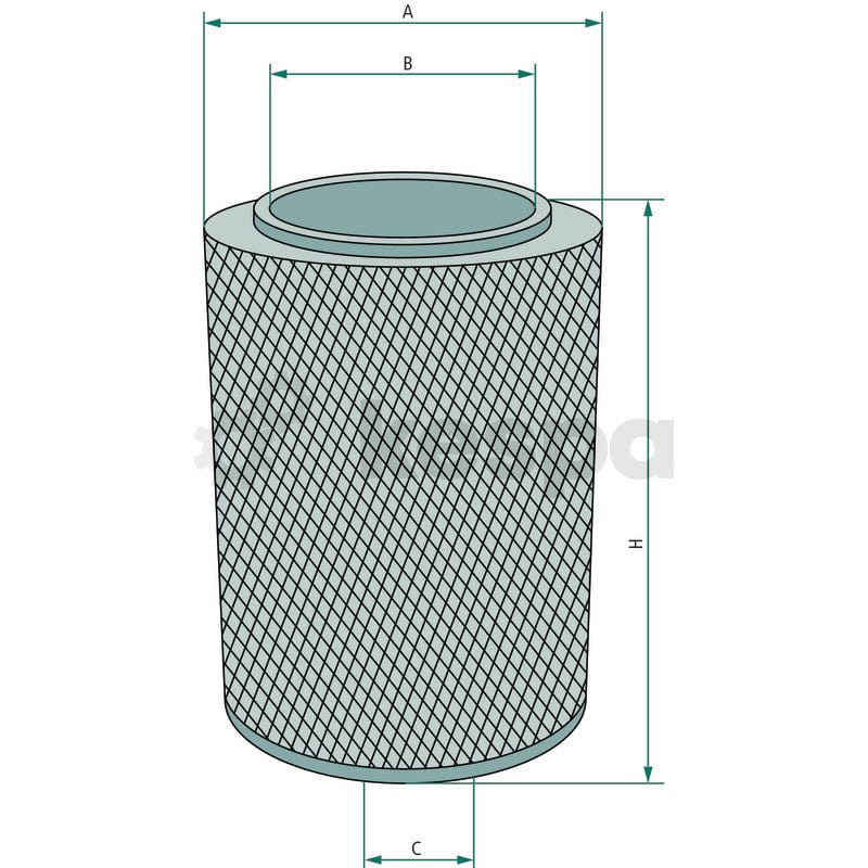 Luftfilter - sekundärt  av  Kespa AB Luftfilter 5255