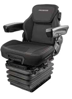 Luftfjädrad förarstol från Proboss, 550mm bred och ett spårmått på 260mm  av  Kespa AB Luftfjädrad stol 7532