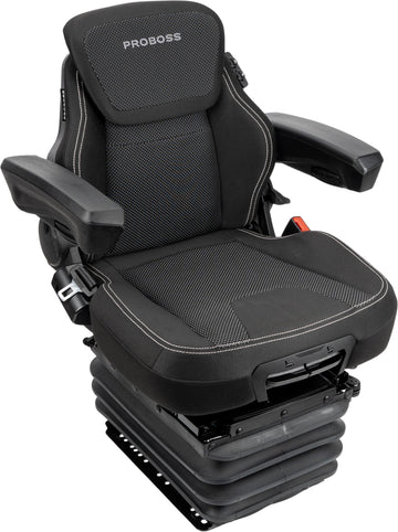 Luftfjädrad förarstol från Proboss AS5550, 550mm bred och ett spårmått på 260mm  av  Kespa AB Luftfjädrad stol 7660