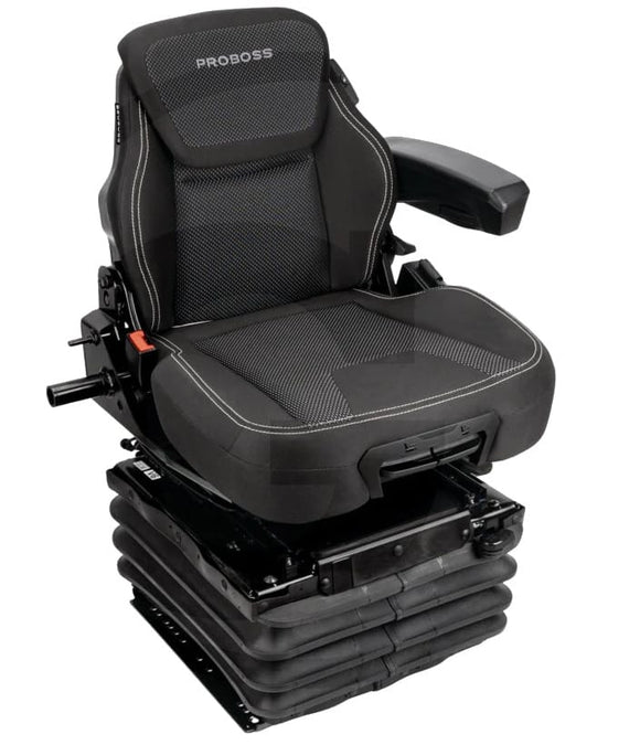 Luftfjädrad förarstol från Proboss AS6550, 550mm bred och ett spårmått på 381mm  av  Kespa AB Luftfjädrad stol 7659