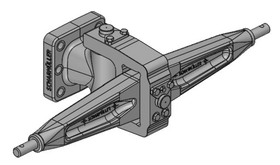 Lyftarmskoppling kat 2 med fläns 145x145 M20 från Scharmüller  av  Kespa AB Lyftarmskopplingar 7460