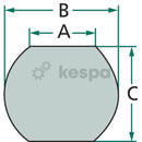 Lyftarmskula kat 2 från CBM  av  Kespa AB Lyftarmskulor 7288