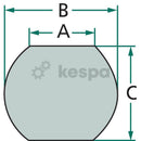 Lyftarmskula kat 2 från CBM  av  Kespa AB Lyftarmskulor 7288