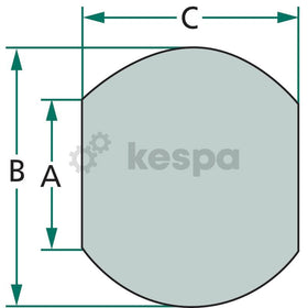 Lyftarmskula kat 3 Walterscheid Heavy duty  av  Kespa AB Lyftarmskulor 7284