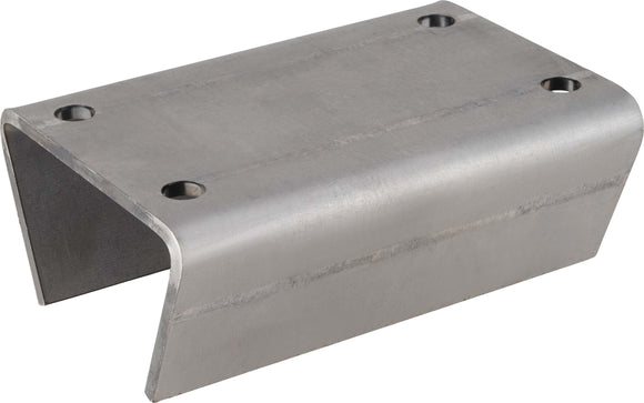 Monteringsplatta för stödben och stödhjul med 70mm kvadratiskt skaft från Simol  av  Kespa AB Tillbehör stödben/stödhjul 7495