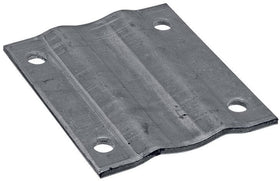 Monteringsplatta för stundben och stödhjul med runt skaft från SIMOL  av  Kespa AB Tillbehör stödben/stödhjul 7494