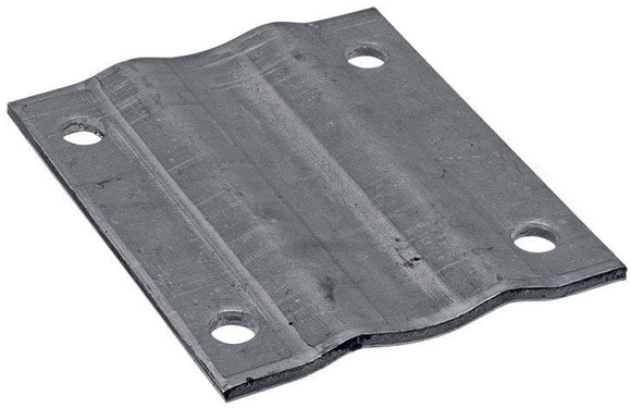 Monteringsplatta för stundben och stödhjul med runt skaft från SIMOL  av  Kespa AB Tillbehör stödben/stödhjul 7494