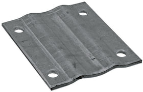 Monteringsplatta för stundben och stödhjul med runt skaft från SIMOL  av  Kespa AB Tillbehör stödben/stödhjul 7494