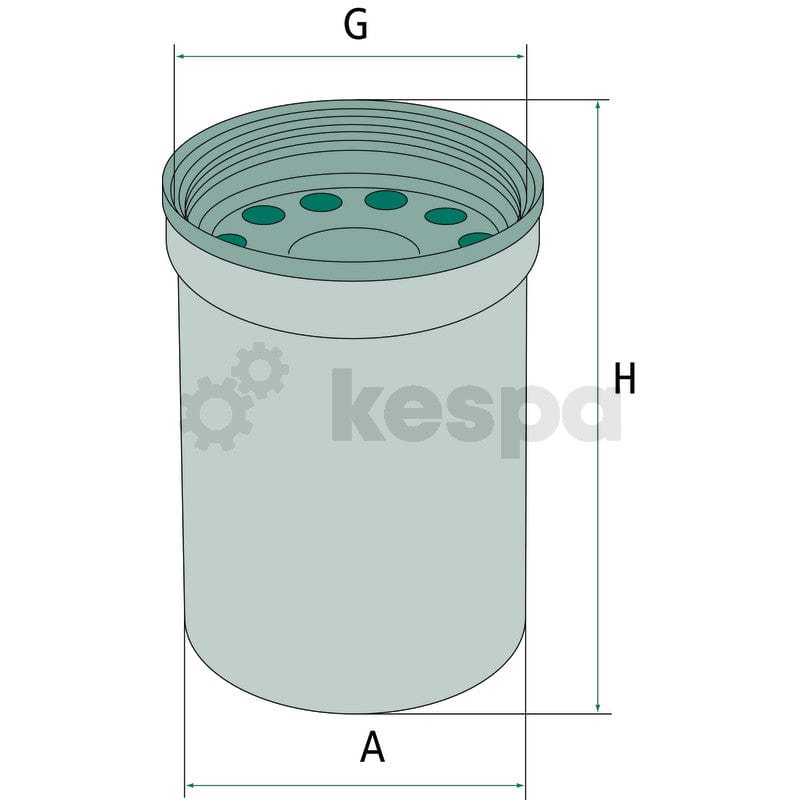 Oljefilter  av  Kespa AB Oljefilter 5392