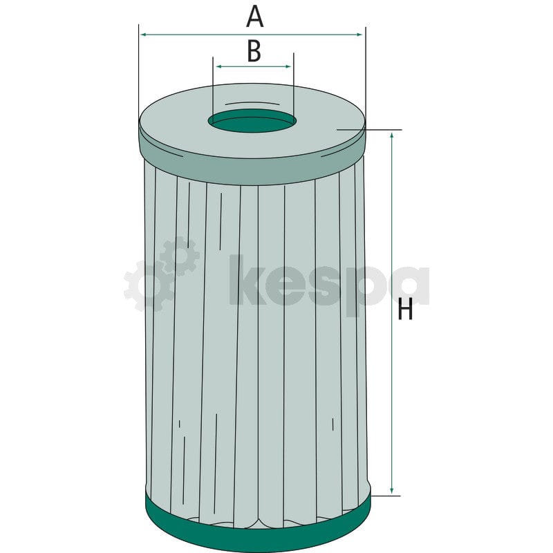 Oljefilter  av  Kespa AB Hydraulik- / transmissionsoljefilter 5835