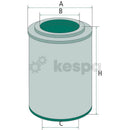 Oljefilter H1029.1N  av  Kespa AB Motoroljefilter 6122