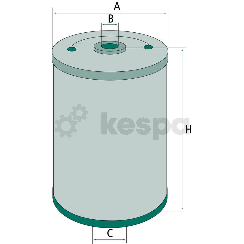 Oljefilter H614N  av  Kespa AB Motoroljefilter 6149
