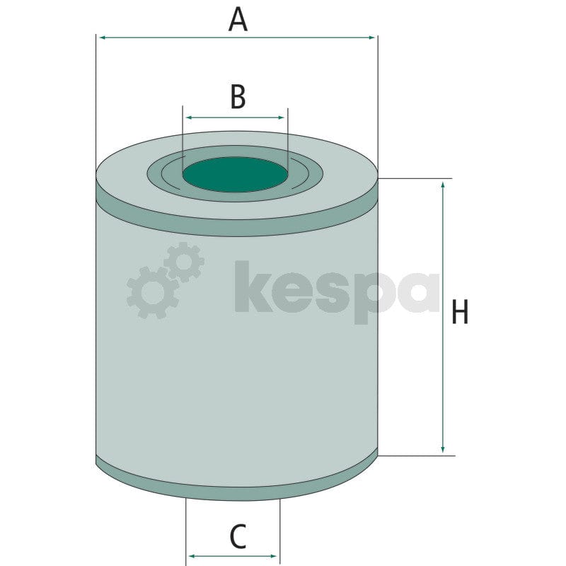 Oljefilter HU711.51X  av  Kespa AB Motoroljefilter 6184