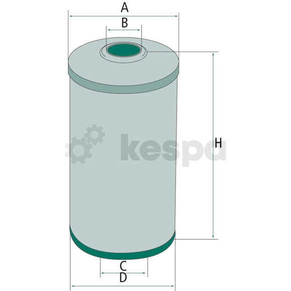 Oljefilter HU938.4X  av  Kespa AB Motoroljefilter 6216