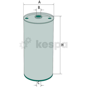 Oljefilter PF815  av  Kespa AB Motoroljefilter 6232