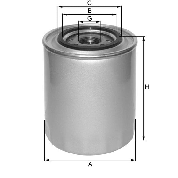 Oljefilter ZP93C  av  Kespa AB Oljefilter 5161