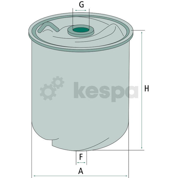 Oljefilter ZR906X  av  Kespa AB Motoroljefilter 6119
