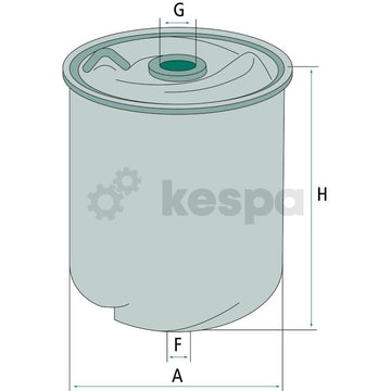 Oljefilter ZR906X  av  Kespa AB Motoroljefilter 6119