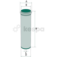 Sekundärluftfilter CF711  av  Kespa AB Luftfilter 6792