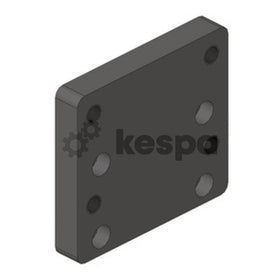 Skruvplatta 140x80 M16 till 160x100 M20  av  Kespa AB Skruvplattor 6064