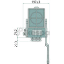 Snabbkoppling multifaster hona 2x 1" BSP PH216S-2-1G FC  av  Kespa AB Multikoppling kopplingsplatta 7649