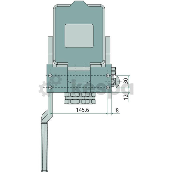 Snabbkoppling multifaster hona 2x 1" BSP PH216S-2-1G FC  av  Kespa AB Multikoppling kopplingsplatta 7649