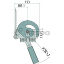 Snabbkoppling multifaster hona 2x 1" BSP PH216S-2-1G FC  av  Kespa AB Multikoppling kopplingsplatta 7649