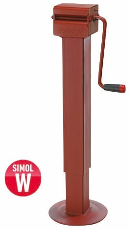 Stödben med sidvev max 5,4 ton och rund markplatta. DG706W från Simol  av  Kespa AB Stödben 7508