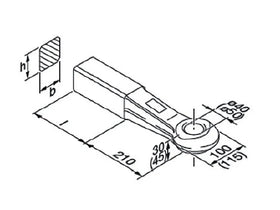 Svetsbar dragögla 40mm från Rockinger  av  Kespa AB Dragögla 7358
