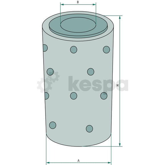 Transmissionsfilter P164164  av  Kespa AB Hydraulik- / transmissionsoljefilter 6025