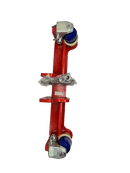 Tvångsstyrningstillsats med 50mm kulor på båda sidor för hitchinsats från Scharmüller  av  Kespa AB Tillbehör kuldrag 7224