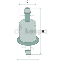 Avluftningsfilter - adblue  av  Kespa AB AdBlue 6035