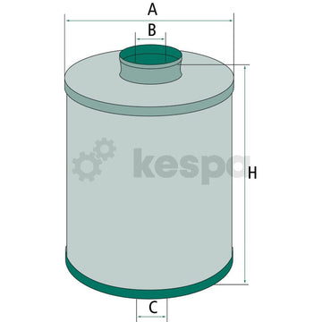 Bränslefilter P929.1  av  Kespa AB Bränslefilter 6926
