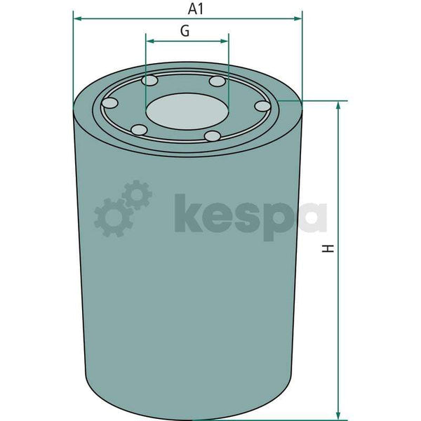 Hydraulfilter - spin-on  av  Kespa AB Bränslefilter 5971