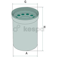 Hydraulfilter - spin-on  av  Kespa AB Hydraulik- / transmissionsoljefilter 6011