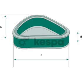 Hyttfilter CU29154  av  Kespa AB Hyttfilter 7107