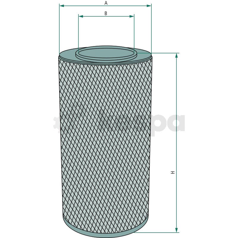 Luftfilter - primärt  av  Kespa AB Luftfilter 7215
